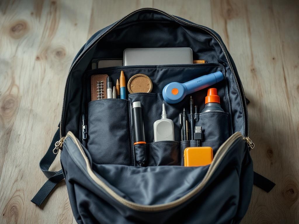 Organiza tu mochila Kanken: eficiencia y accesibilidad